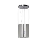 Klarstein Barett 35cm 521,8 m³/h Cappa a Isola Argento