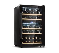 Barossa 40 Duo - Frigorifero per vini, 2 zone, 41 bottiglie, porta di vetro, touch, LED