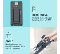 Batteria di ricambio per aspirapolvere LARMA 25,9V/2200 mAh