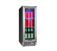 Klarstein Beerlager 82cm 56L Frigo Bibite con Porta in Vetro Argento
