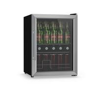 Klarstein Beersafe 64cm 60L Frigo Bibite con Porta in Vetro Argento