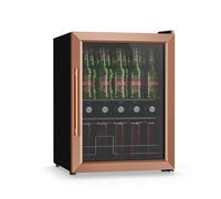 Klarstein Beersafe 64cm 60L Frigo Bibite con Porta in Vetro Rame