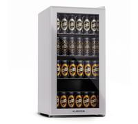 Klarstein Beersafe 84cm 74L Frigo Bibite con Porta in Vetro Grigio chiaro