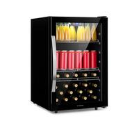 Klarstein Beersafe 85cm 147L Frigo Bibite con Porta in Vetro Nero