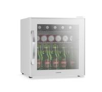 Klarstein Beersafe Reflect 47L Frigo Bibite con Porta in Vetro Bianco