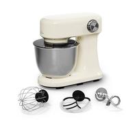 Klarstein Bella Evo Robot da Cucina 1500W - 5L Acciaio Inox, 12 Velocità, Planetaria, Pulse, Gancio Impasto & Frusta, Paraspruzzi - Robot da Cucina Multifunzione, Crema