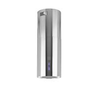 Klarstein Beretta Cappa a Isola Ø35cm Scarico/Ricircolo 650m³/h LED Acciaio Inox