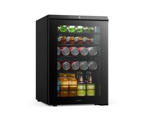 Klarstein Bevora 65cm 62L Frigo Bevande con Porta in Vetro Nero