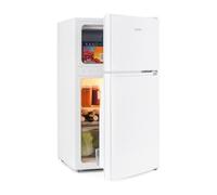 KLARSTEIN Big Daddy Cool - Frigorifero e Freezer Combinati, Frigorifero Combinato ECOExcellence System, 2 Ripiani in Vetro di Sicurezza Neo bianco 83 litres