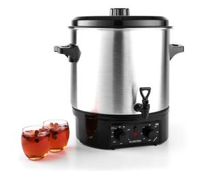 Klarstein Biggie Acciaio Inossidabile 27L Pastorizzatore Argento