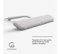 Klarstein Blaze - Tergivetro 2 in 1, 28 cm, lamina in silicone, panno in microfibra