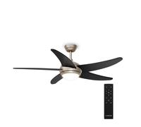 Klarstein Bolero - Ventilatore da soffitto con lampada | 132 cm | 35 W