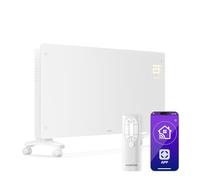 Klarstein Bornholm Termoconvettore Elettrico 3000W, Silenzioso, Timer, Termostato, Touch & App, Installazione Indipendente o a Parete, Sicurezza Bambini, per 30m², Bianco