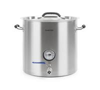 Klarstein Brauheld Pur 35L Bollitore per Birra Argento