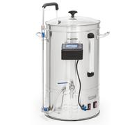 Klarstein Brauheld Smart 2500W 35L Bollitore per Birra Argento