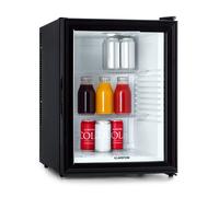 Klarstein Brooklyn 55cm 42L Frigo Bibite con Porta in Vetro Nero/Bianco