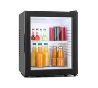 KLARSTEIN Brooklyn Mini Frigo da Camera, Frigo Portatile da Ufficio, Mini Frigo Bar con LED, Ripiani Rimovibili, Ideale per Campeggio e Skin Care, 12-18°C, 30L