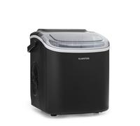 Klarstein Macchina Ghiaccio 1.3L, Macchina del Ghiaccio Professionale, Fabbricatore Ghiaccio Secco Alimentare 12kg, Cubetti di Grandi Piccole Dimensioni, Macchina Ghiaccio Casa Autopulente Cocktail