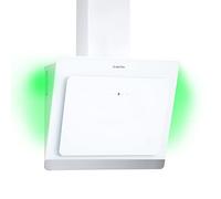 Klarstein Cappa Aspirante 60 cm, Cappa Cucina 60 cm, Flusso d'Aria 563m³/h, LED RGB, Incasso Filtrante Classe Energetica A, Cappa Aspirante Filtrante con Filtro Carbone