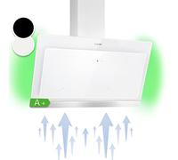 Klarstein Cappa Aspirante 90 cm, Cappa Cucina 90 cm, Flusso d'Aria 563m³/h, LED RGB, Cappa Cucina Incasso Filtrante Classe Energetica A, Aspirante Filtrante con Filtro Carbone