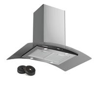 Colette cappa aspirante 90cm 600m³/h EEK A acciaio inox argento