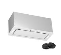 Klarstein Hektor Eco - Cappa aspirante, 72 cm, 466 m³/ora, touch, vetro