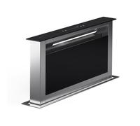 Klarstein - Cappa aspirante downdraft da 60 cm, cappa a scomparsa con funzione di scarico/ricircolo per la cucina, slim con funzione di ricircolo senza tubo, flusso d'aria di 576