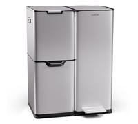 Tiyo 3-in-1 - Cestino dei rifiuti, 60 L, contenitori estraibili, Soft-Close