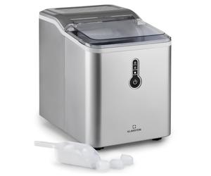 Klarstein ChillOut 12kg/24h 0,6L Macchina del Ghiaccio Argento