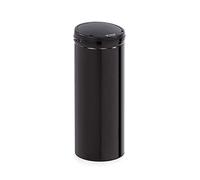 Klarstein Cleanton pattumiera rotonda sensore 50 litri per sacchi della spazzatura ABS nero