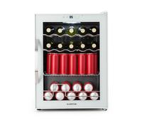 KLARSTEIN Coachella CANTINETTA VINO, 12 bottiglie, 3 ripiani, dimensoni: L 47 cm, A 63,50 cm, P 40 cm, temperatura massima 18 °C, Bianco, Argento, Nero
