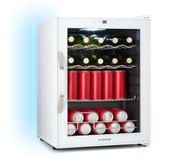 Klarstein Coachella Smart 64cm 60L Frigo Bibite con Porta in Vetro Bianco