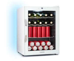 Klarstein Coachella Smart 64cm 60L Frigo Bibite con Porta in Vetro Bianco