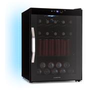 Klarstein Coachella Smart 64cm 60L Frigo Bibite con Porta in Vetro Nero