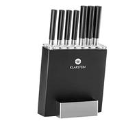 Kitano Set di Coltelli 8 Pezzi con Ceppo Lame di Precisione Design Giapponese