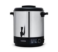Klarstein Dispenser Acqua Calda per Casa, Erogatore Acqua Instantaneo 25L, Distributore Ufficio Elettrico in Acciaio Inossidabile da 2000W, Dispenser con Rubinetto per Tè e Bevande