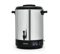 Klarstein Dispenser Acqua Calda per Casa, Erogatore Acqua Instantaneo 40L, Distributore Ufficio Elettrico in Acciaio Inossidabile da 2500W, Dispenser con Rubinetto per Tè e Bevande