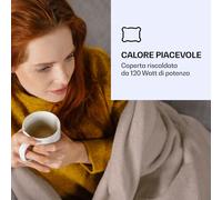 Klarstein Scaldaletto Matrimoniale XXL, Coperta Termica Elettrica 2 x 18 cm, Scaldaletto Matrimoniale Elettrico 3 Livelli di Temperatura, Lavabile in Lavatrice, Coperta Elettrica per Letto e Divano