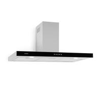 Klarstein Draya 90cm 310m³/h Cappa a Parete Argento
