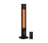 Klarstein DualisHeat 2000W Riscaldatore Infrarossi da Esterno Nero