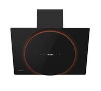 Klarstein Eclipse 60cm 541m³/h Cappa Inclinata Nero