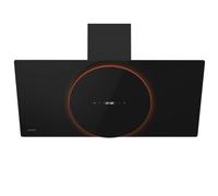 Klarstein Total Eclipse cappa aspirante | Illuminazione a LED | Touch | 594,2 m³/h | Aria di scarico/ricircolo