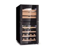 Klarstein El Dorado 39,5cm 38 Bottiglie Cantinetta Vino Doppia Temperatura Nero