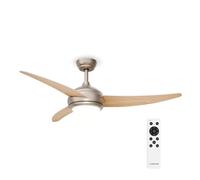 Klarstein El Paso - Ventilatore da soffitto con lampada | 132 cm | 35 W