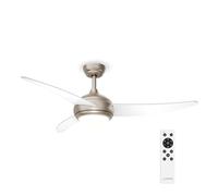 Klarstein El Paso - Ventilatore da soffitto con lampada | 132 cm | 35 W