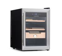 Klarstein El Presidente 37 umidificatore per sigari, 37L, 2 ripiani, 1 cassetto in legno di cedro