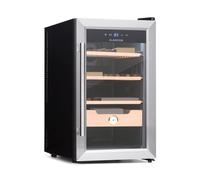 Klarstein El Presidente 48 umidificatore per sigari, 48L, 3 ripiani, 1 cassetto in legno di cedro