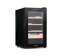 Klarstein El Presidente 48 umidificatore per sigari, 48L, 3 ripiani, 1 cassetto in legno di cedro