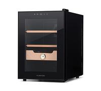 Klarstein El Presidente 37 umidificatore per sigari, 37L, 2 ripiani, 1 cassetto in legno di cedro
