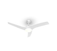 Klarstein Figo 132 cm 55 W Ventilatore da soffitto con luce Bianco